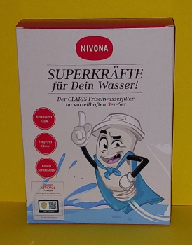 Nivona 3er-Set CLARIS Frischwasserfilter