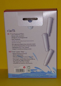 Preview: Nivona 3er-Set CLARIS Frischwasserfilter