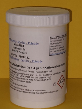 100 Reinigungstabletten, Kaffeefettlöser (á 1,4g)