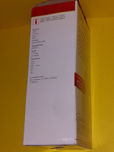 Wasserfilter kompatibel mit Siemens und Bosch