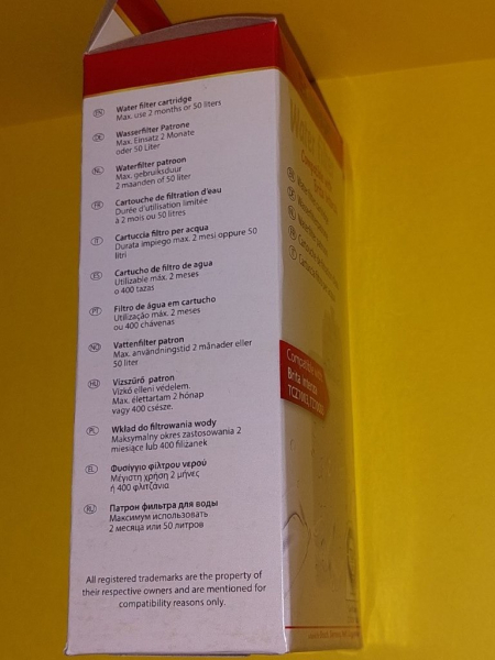 Wasserfilter kompatibel mit Siemens und Bosch