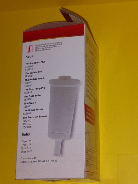 Wasserfilter Scanpart Sage, kompatibel