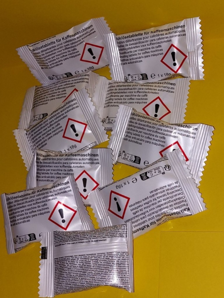 10 Entkalkungstabletten