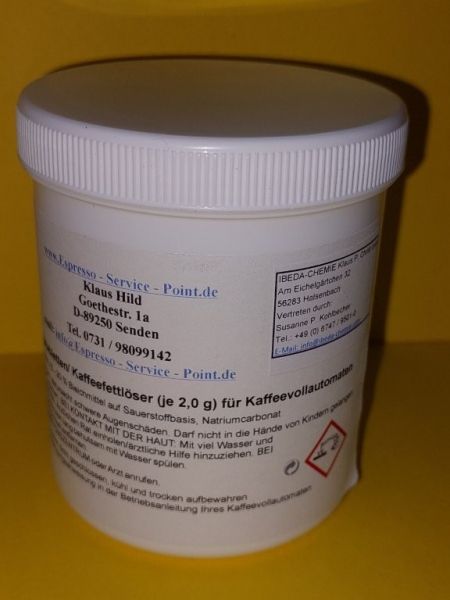 120 Spezial - Reinigungstabs  für Kaffeevollautomaten (2,0g)